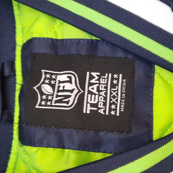 Seattle Seahawks Satin Jacket - Picture 4 of 5